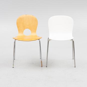 Claesson Koivisto Rune, two prototype chairs, 'Rodrigo' and 'Rodrigo II', Swedese.