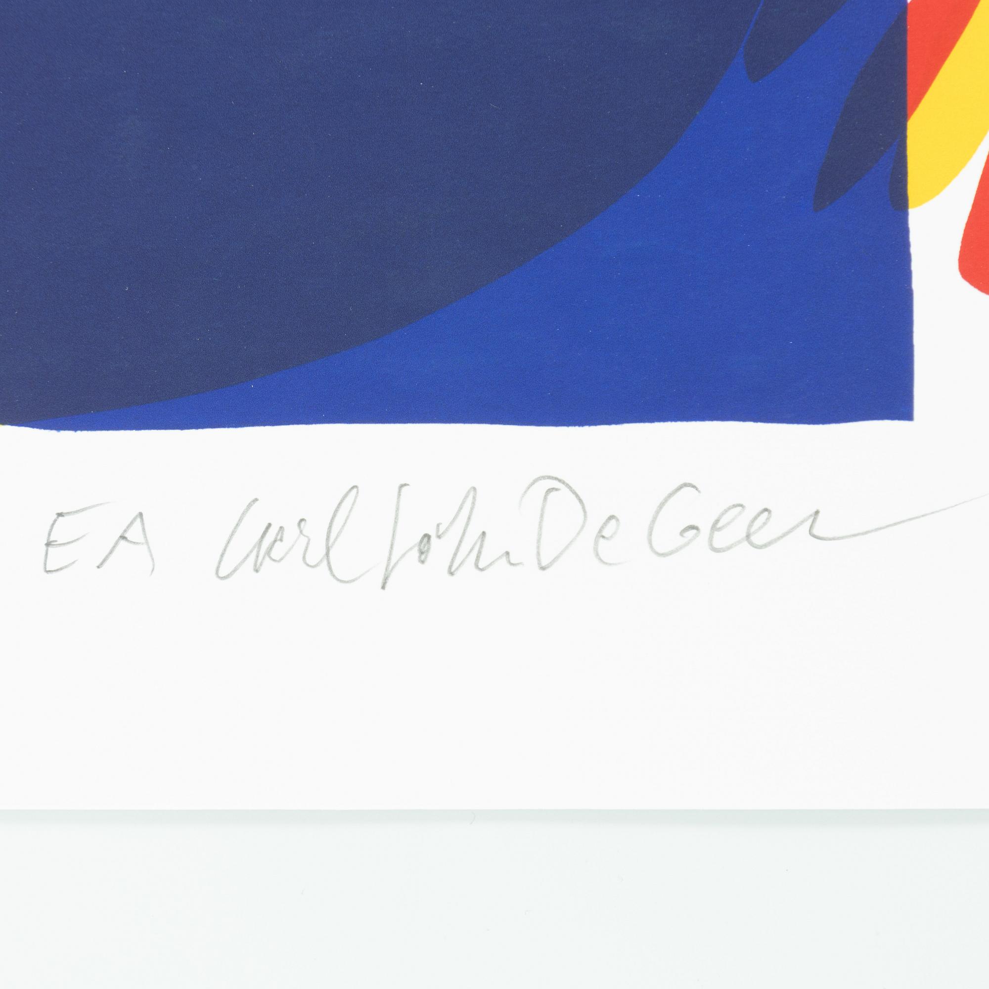 Carl Johan De Geer, "Skända flaggan - Vägra vapen".