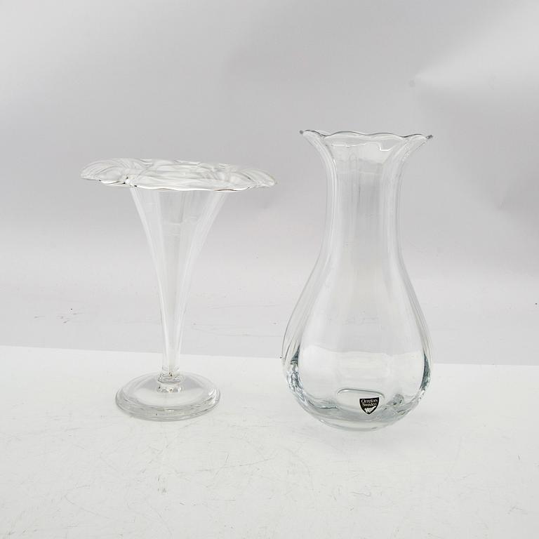 Jan Johansson, vases, bowls, etc. 6 pcs Orrefors.