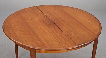 MATSALSMÖBLEMANG, 6 delar, 1900-talets andra hälft.