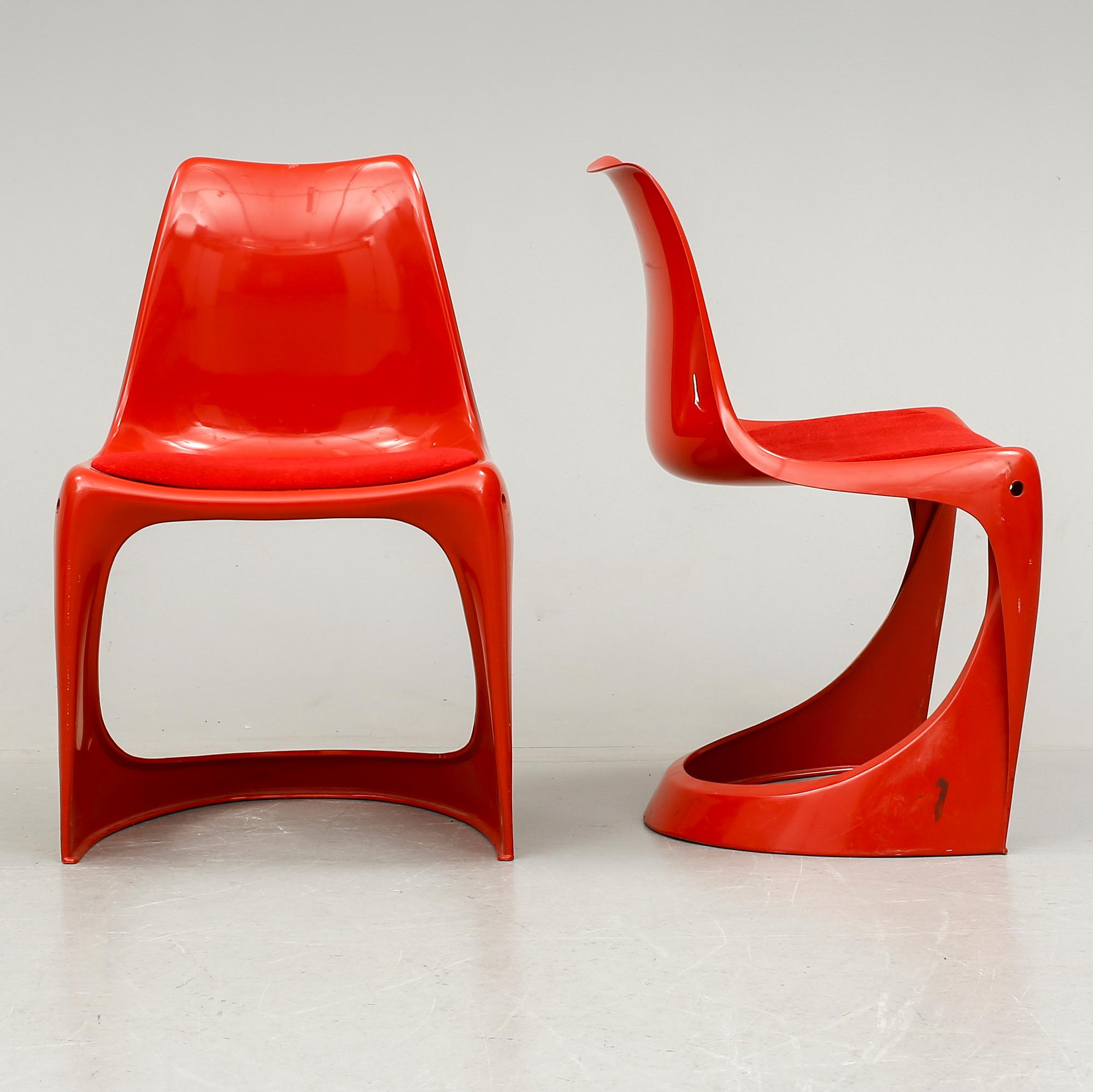 STEN ÖSTERGAARD, 4 stycken stolar, Cado, Danmark, 1960/70-tal.