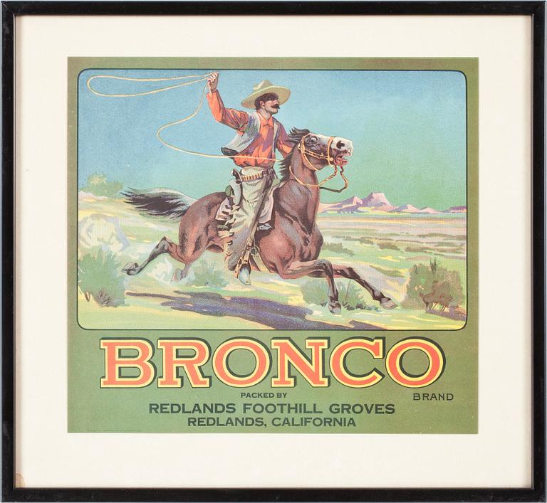 REKLAMBILDER, 9 st, 1900-talets första hälft.