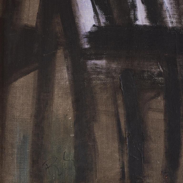 Ragnar Sandberg, At the café.