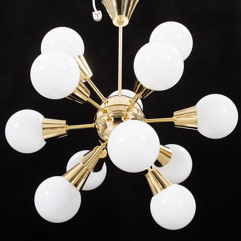 A second half of the 20th century ceiling light.