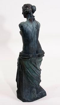 SKULPTUR, efter. antik förlaga, brons, gjutarstämplad: Societe les bronzes des paris. Märkt: 1805, CH.