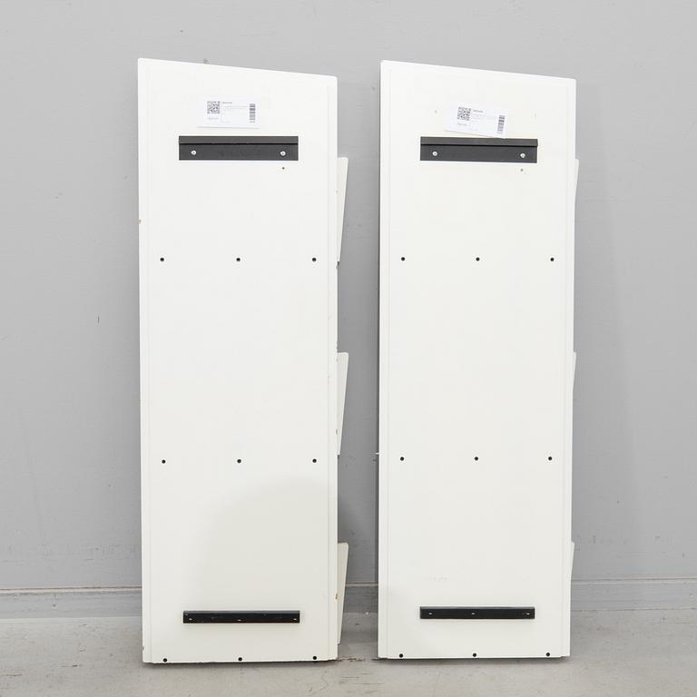 Louise Hederström newspaper racks 2 pcs "Collar" for Karl Andersson & Söner 2000s.