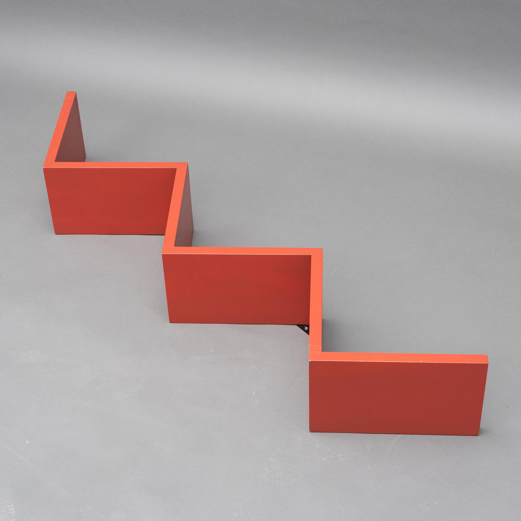Jonas Bohlin, wall shelf, "Zink", Källemo, Värnamo, Sweden.