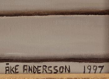 ÅKE ANDERSSON. olja på duk. Sign Åke Andersson o dat 1997.