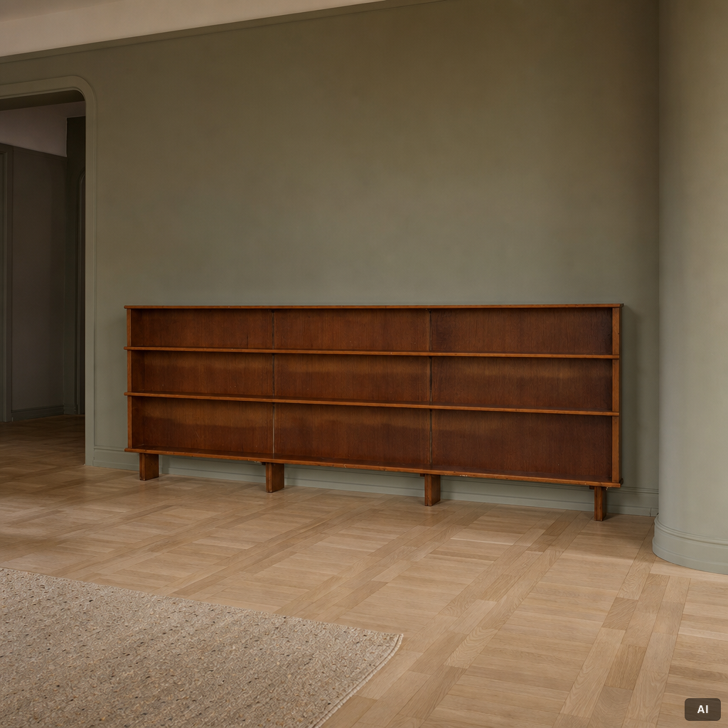 Gustav Axel Berg, bookcase, mid-20th century.