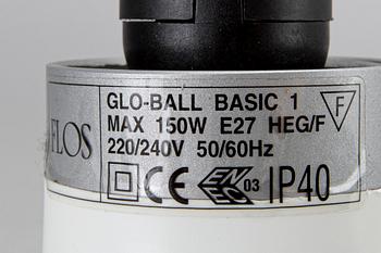 BORDSLAMPA, Glo-ball, Jasper Morrison, Flos.