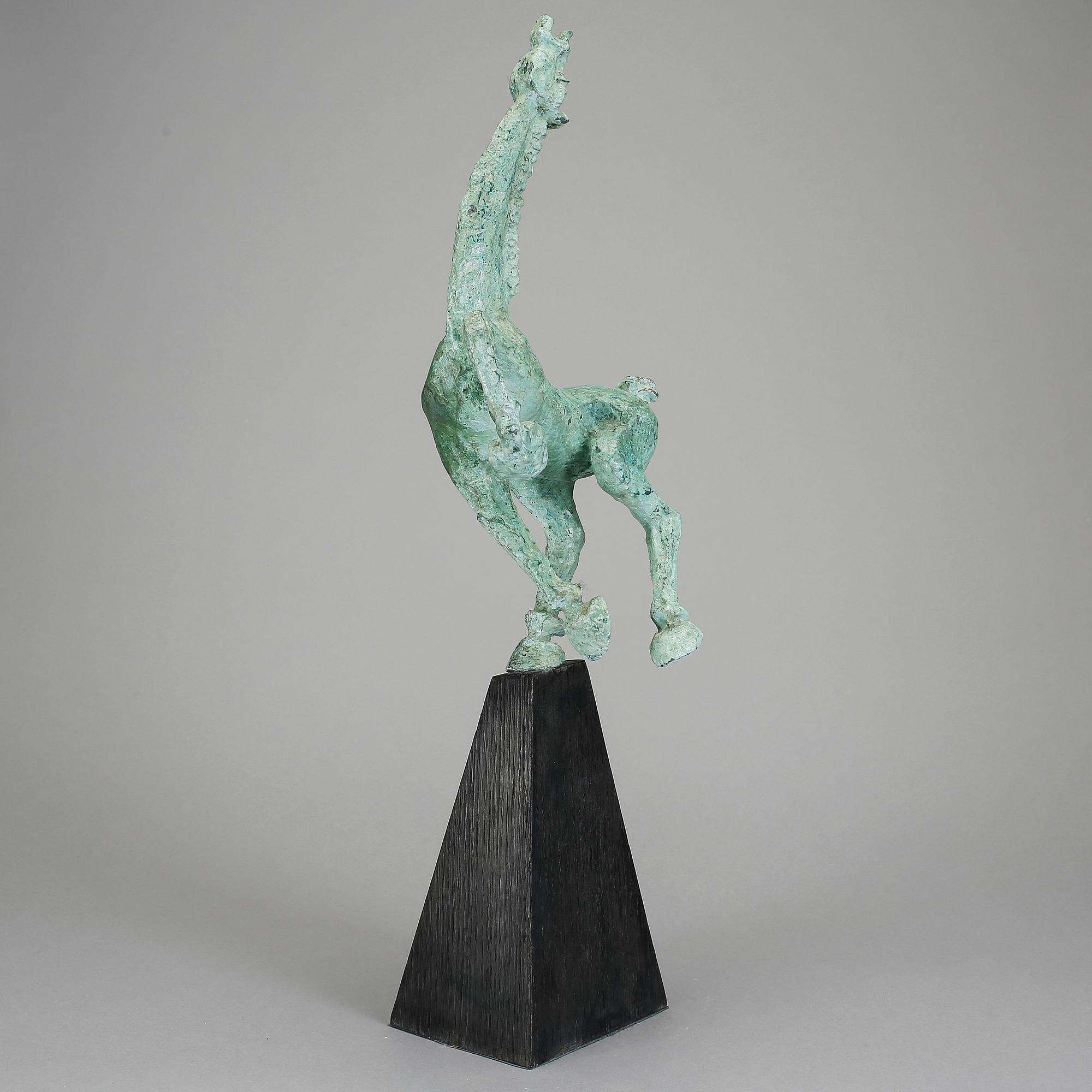 TOMAS ALMBERG, bronsskulptur, Pegasus, signerad och numrerad II/V.