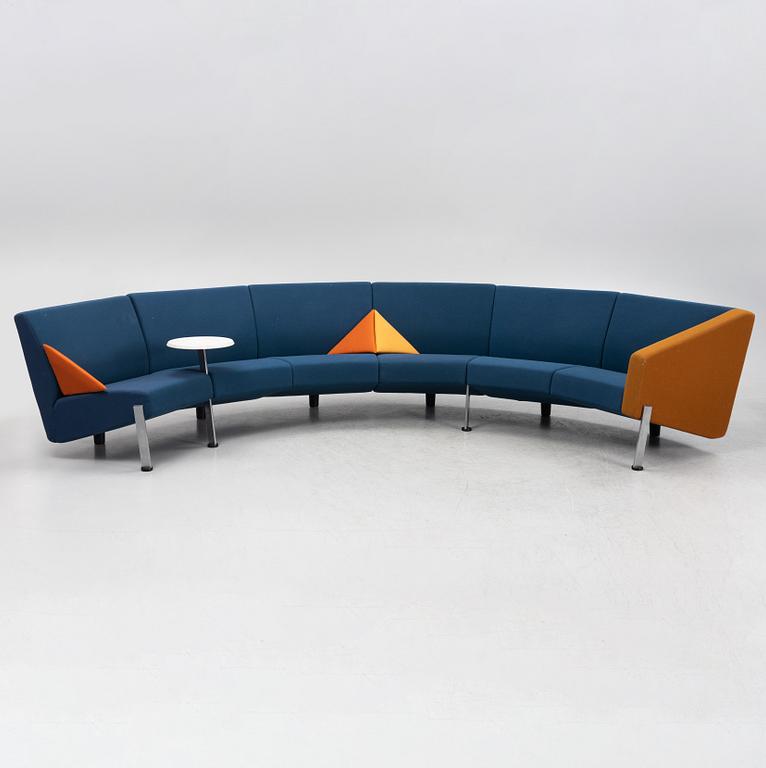 Pelikan Design, a "Decision" modular sofa, Fritz Hansen, Denmark.