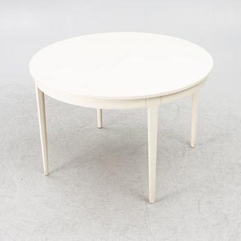 Carl Malmsten, matbord, "Herrgården" samt sex stolar "Nya Guldheden", Bodafors samt Åfors Möbelfabrik.