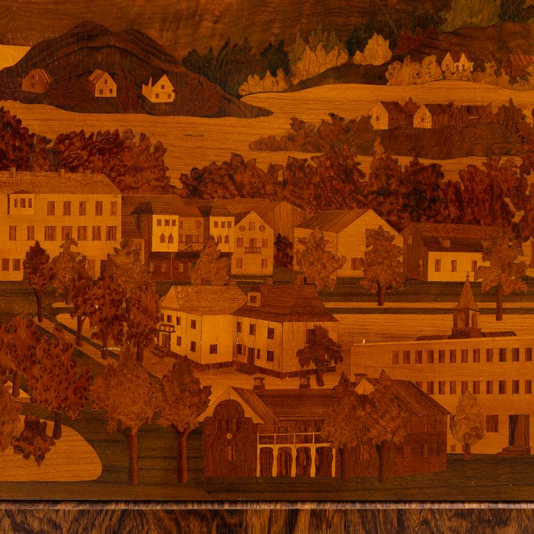 Skåp, signerat HJ, Sverige, 1930/40-tal.