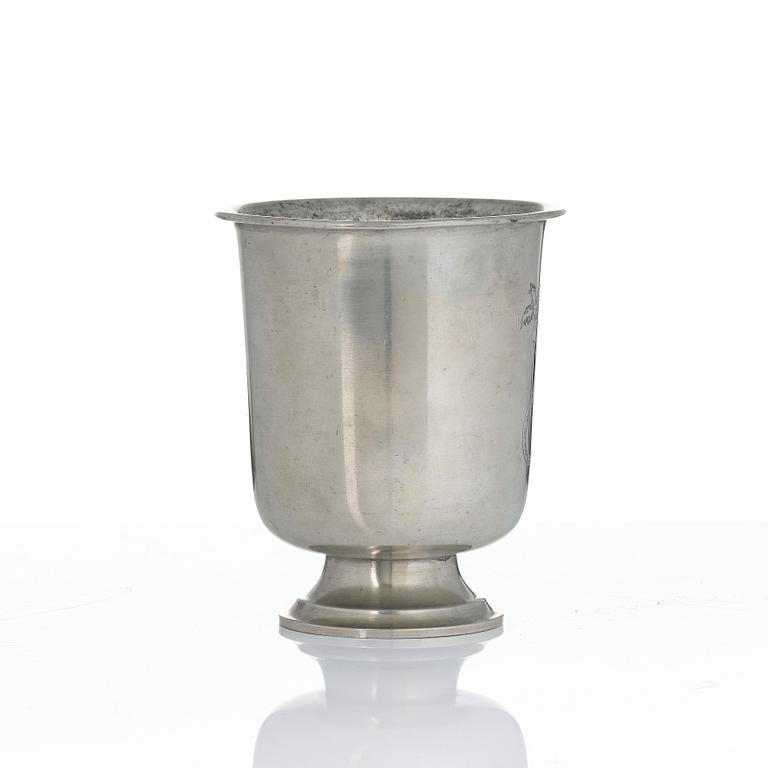 Nils Fougstedt, a set of two vases, Firma Svenskt Tenn, Stockholm, 1927-28.