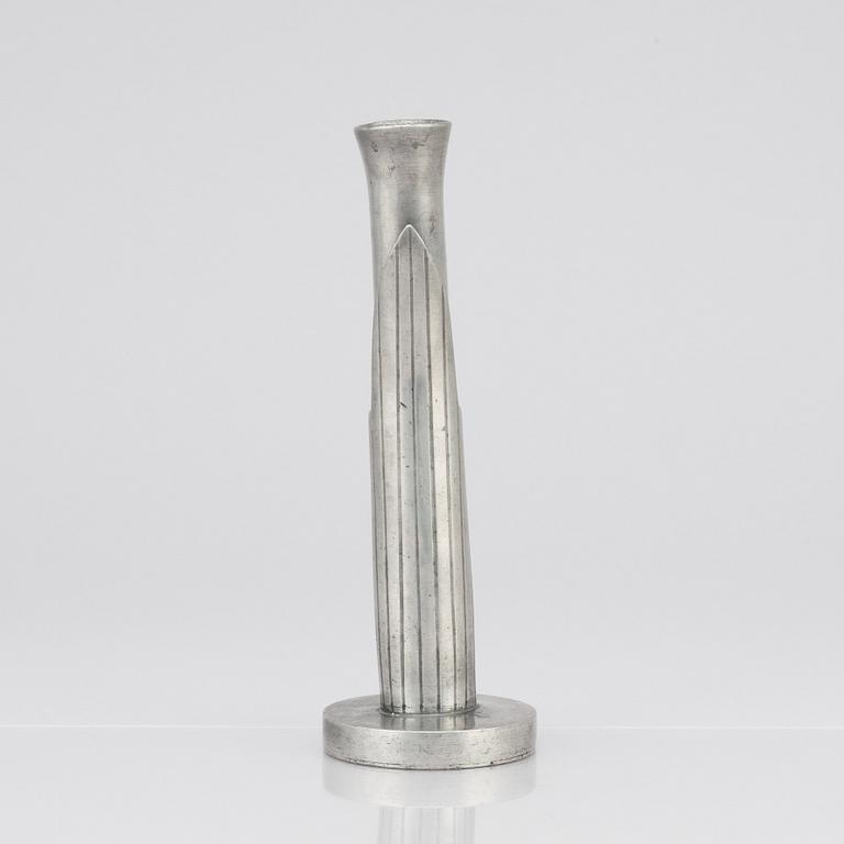 Nils Fougstedt, a pewter vase, model nr 946, Svenskt Tenn, Stockholm 1929. This year 1929, was when this model was first produced.