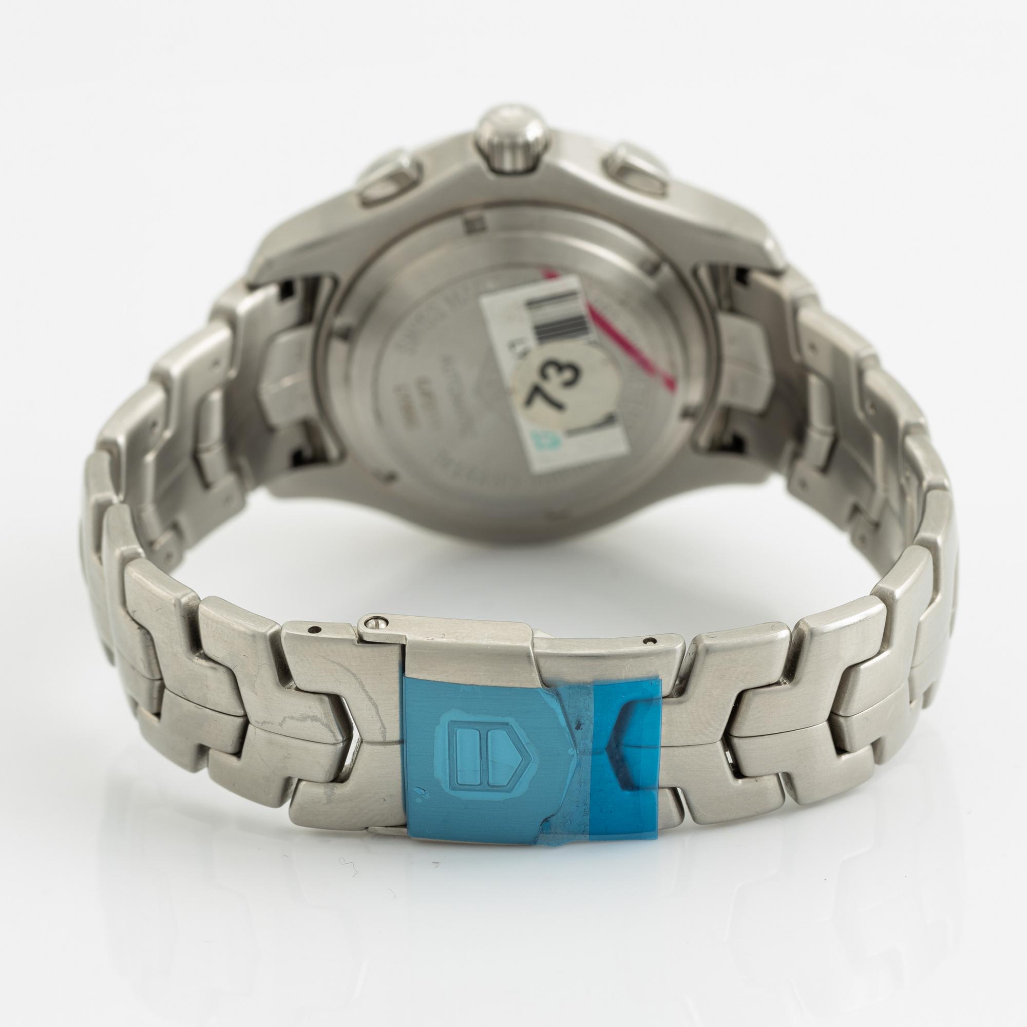 Tag Heuer, Link, kronograf, armbandsur, 42 mm.