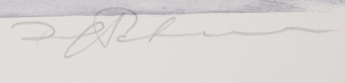 DAG PETERSON, färglitografi, signerad.