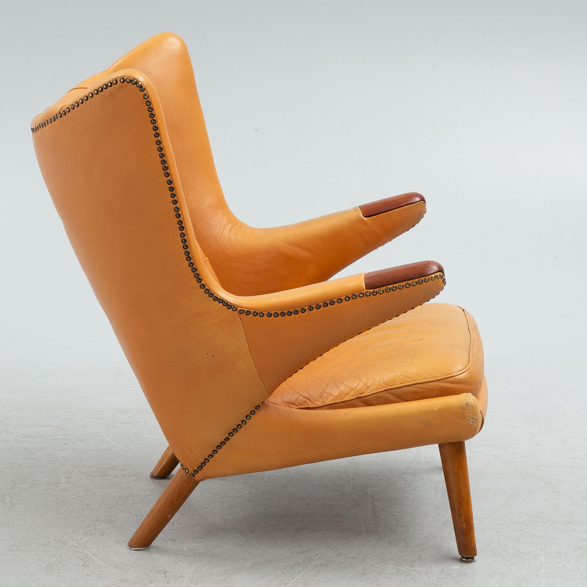 Hans J. Wegner, armchair, "Bamse", Ap-stolen, Denmark 1950s.