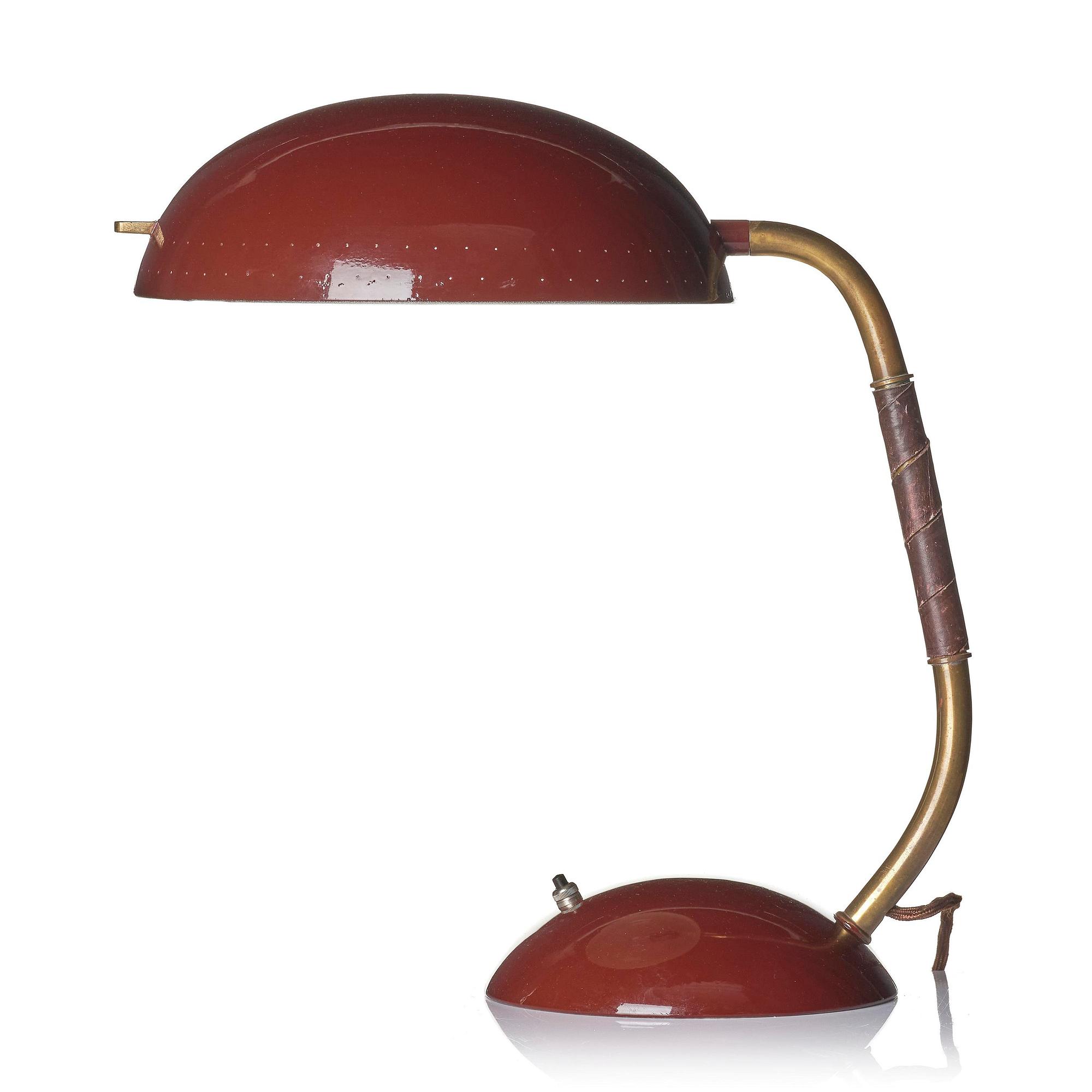 Bröderna Malmströms Metallvarufabrik, a desk lamp model "2674", Malmö, 1940s.