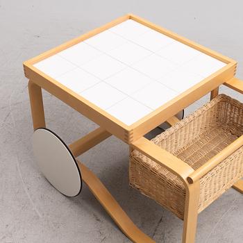 Alvar Aalto, a model 900 serving cart, Artek, Finland.