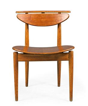 948. A Finn Juhl teak and oak chair, Bovirke, Denmark 1950-60´s.