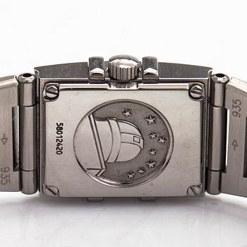 Omega, Constellation, Carre, wristwatch, 20 x 15 mm.