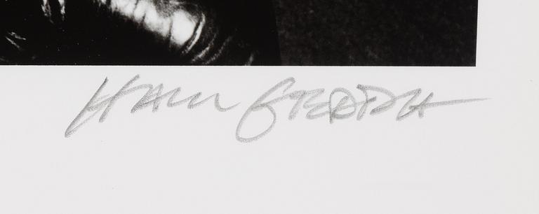 Hans Gedda, pigment print, signed and numbered 78/100.
