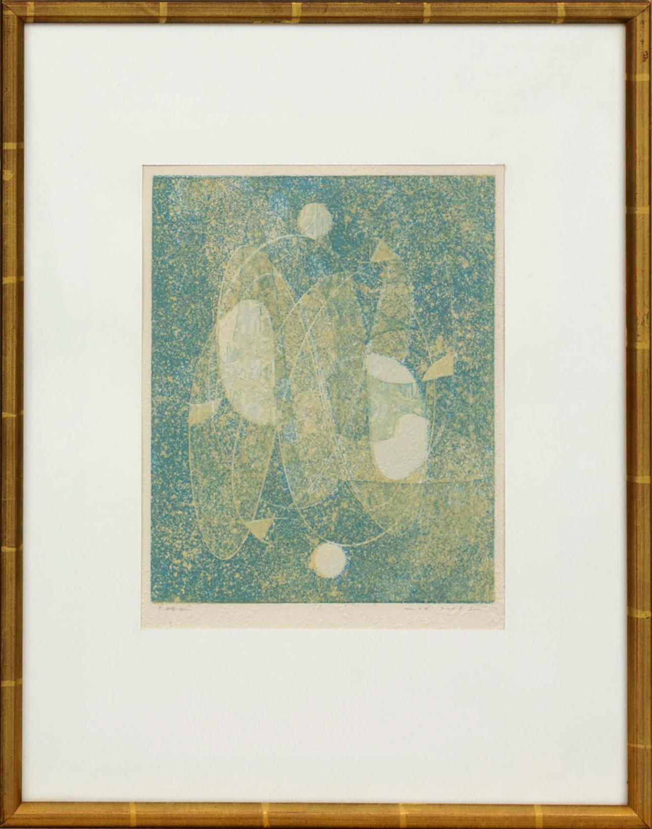 MAX ERNST, etching, signed.