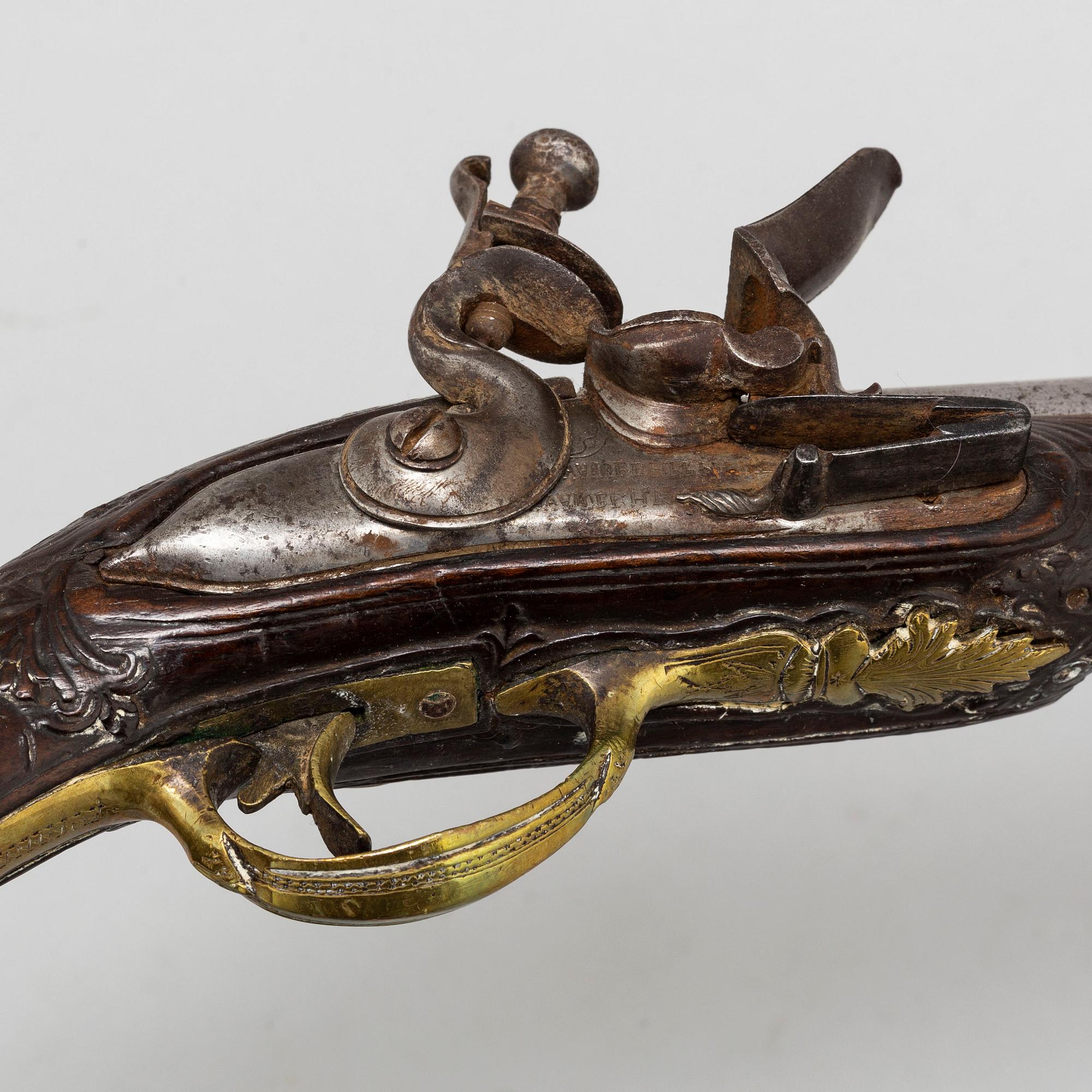 Two 19th Century pistols.