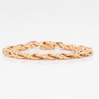 ARMLÄNK, 18 k guld, Stockholm, 1973. Vikt ca 43 g.
