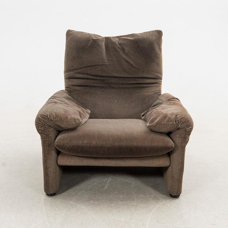 Vico Magistretti, armchair "Maralunga", for Cassina late 20th century.