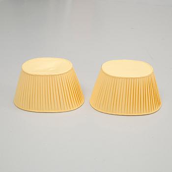 A pair of model 2548 floor lamps by Josef Frank for Firma Svenskt Tenn, designed 1952.