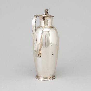 COCKTAILSHAKER, silver, C G Hallberg, Stockholm 1938.