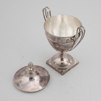 ROCH-LOUIS DANY, a silver sugar bowl, (active 1779-1809), Paris, France, 1789.