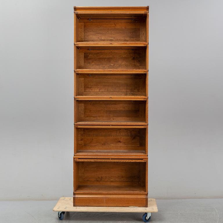 Two Swedish mid 20th century  archive cupboards.