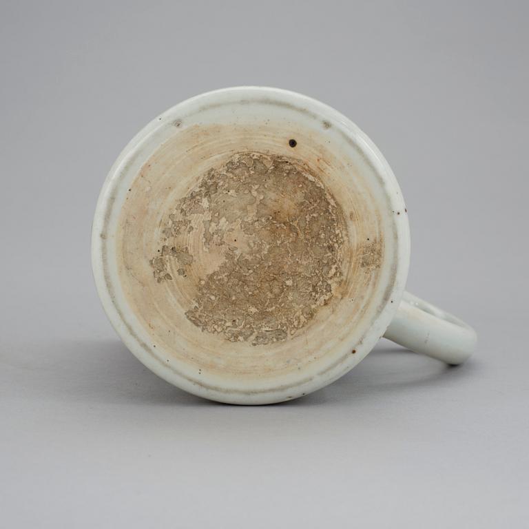 MUGG, porslin, Kina, Qianlong, (1736-95).