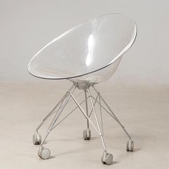 Philippe Starck, kontorsstol, "Eros", Kartell, Italien, 1900-talets senare hälft.