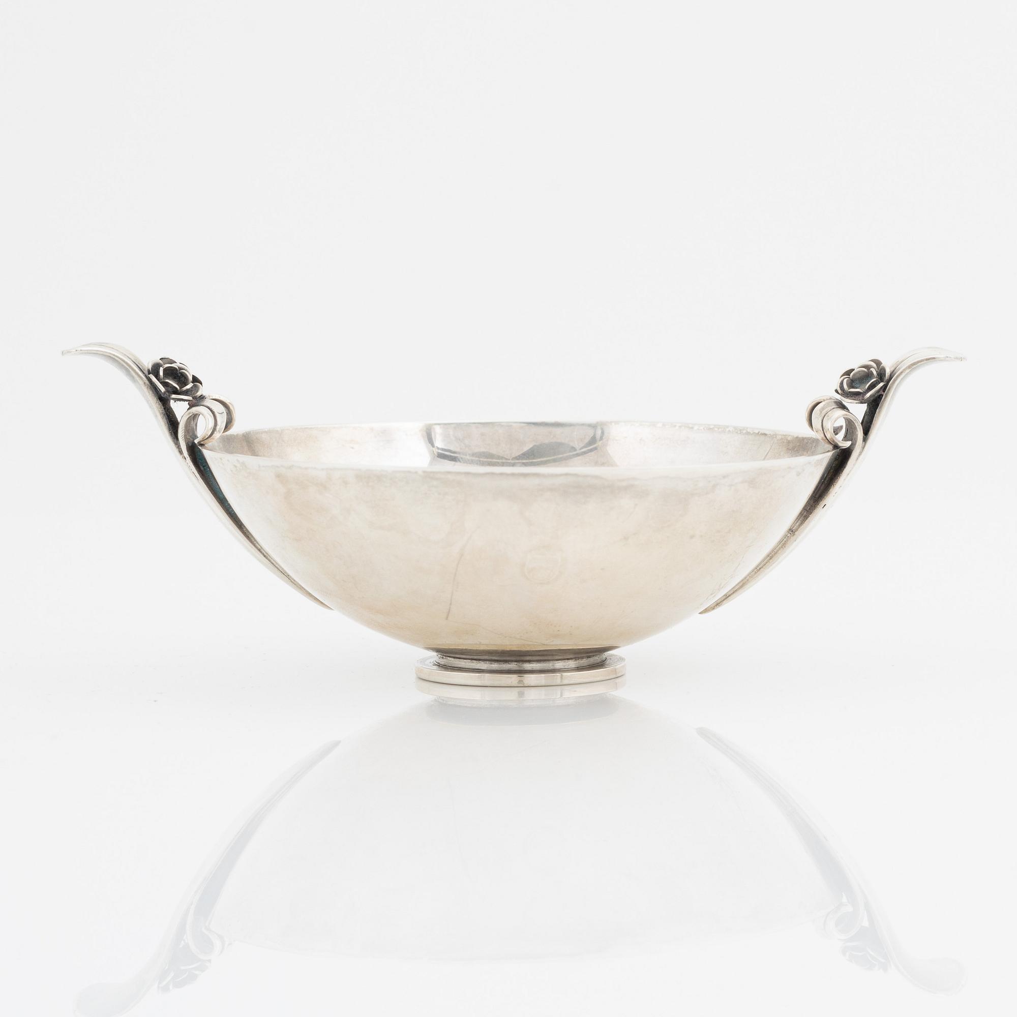 Atelier Borgila, a silver bowl, Stockholm, 1935.