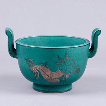 SKÅL, stengods, "Argenta", Wilhelm Kåge, 1930/40-tal.