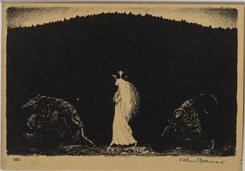 John Bauer, "Trollens Styfdotter", from "Troll".