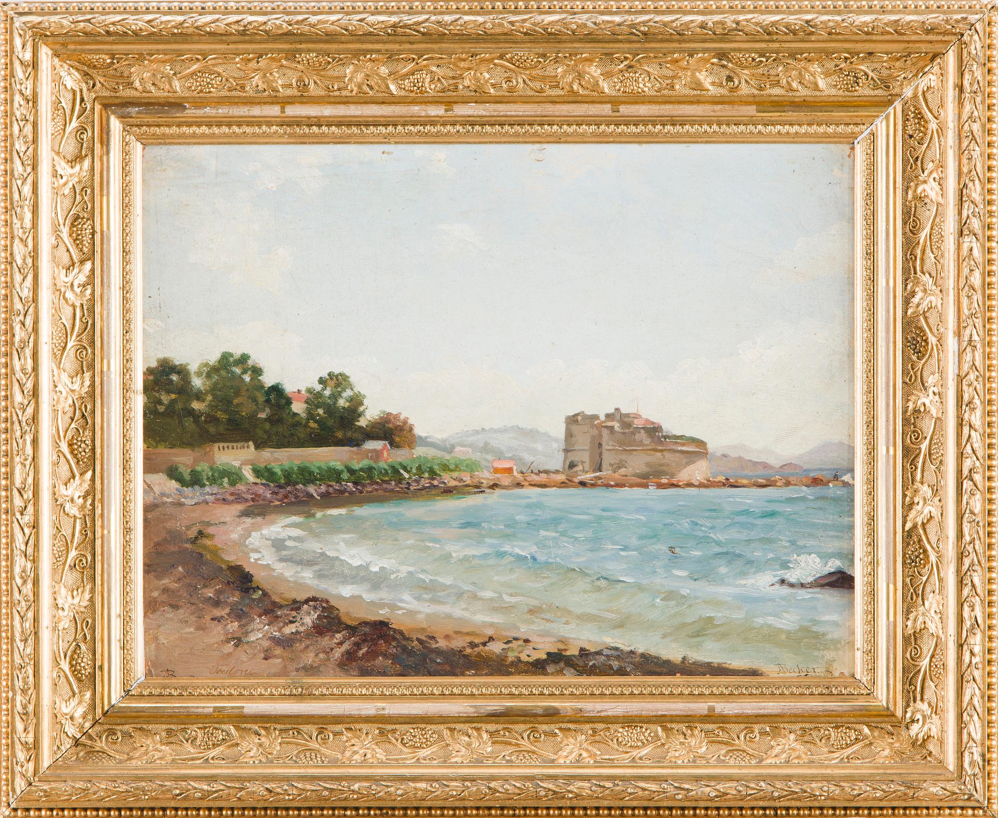 Adolf von Becker, Fransk Fästning.