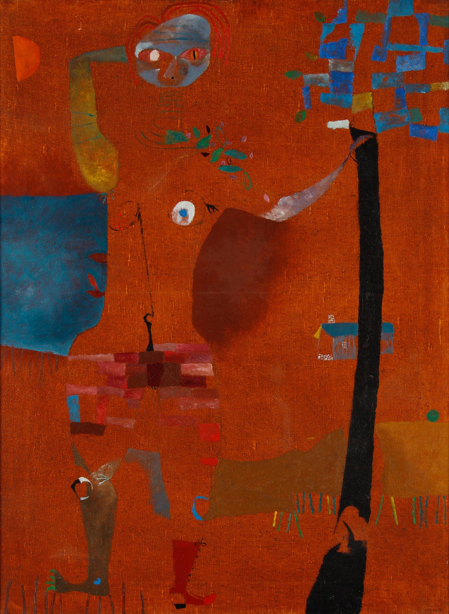 Sven Alfons, oil on canvas, signed and dated -51.