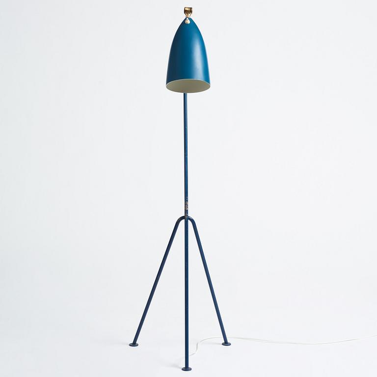 Greta Magnusson Grossman, golvlampa G-33 (Grasshopper), Bergboms Malmö 1950-tal.