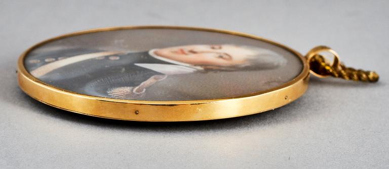 MINIATYRPORTRÄTT, Johan Erik Bolinder, 1800-tal.