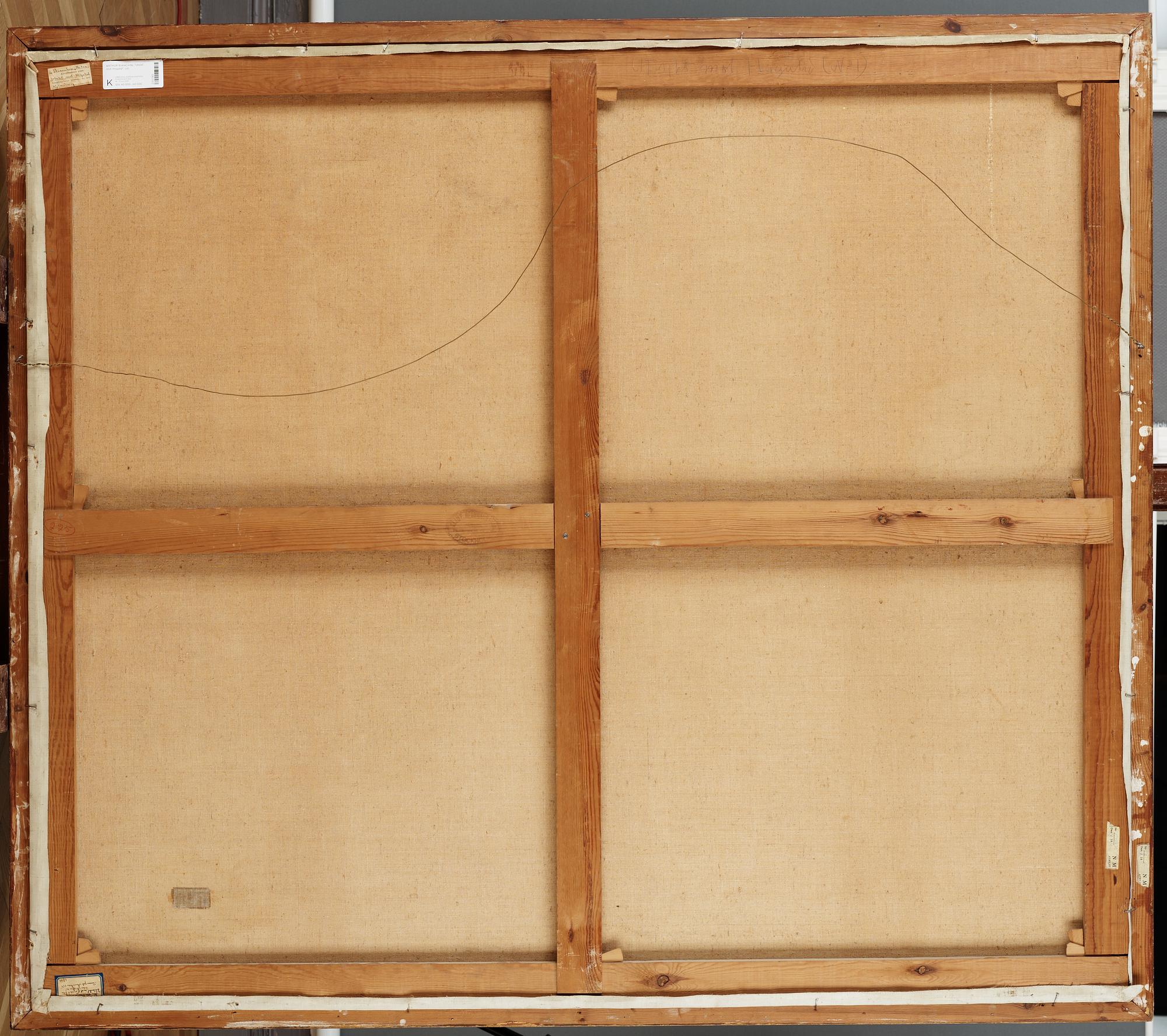 Arthur Bianchini, "Utsikt mot Högalid" (View of Högalid).