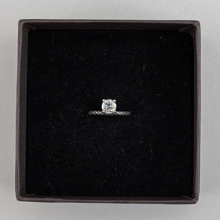 Bottega Veneta, ring och örhängen, sterlingsilver, Italien.