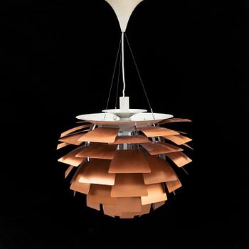 Poul Henningsen, taklampa "PH-Kotte / PH Artichoke", för Louis Poulsen, Danmark, formgiven 1958.