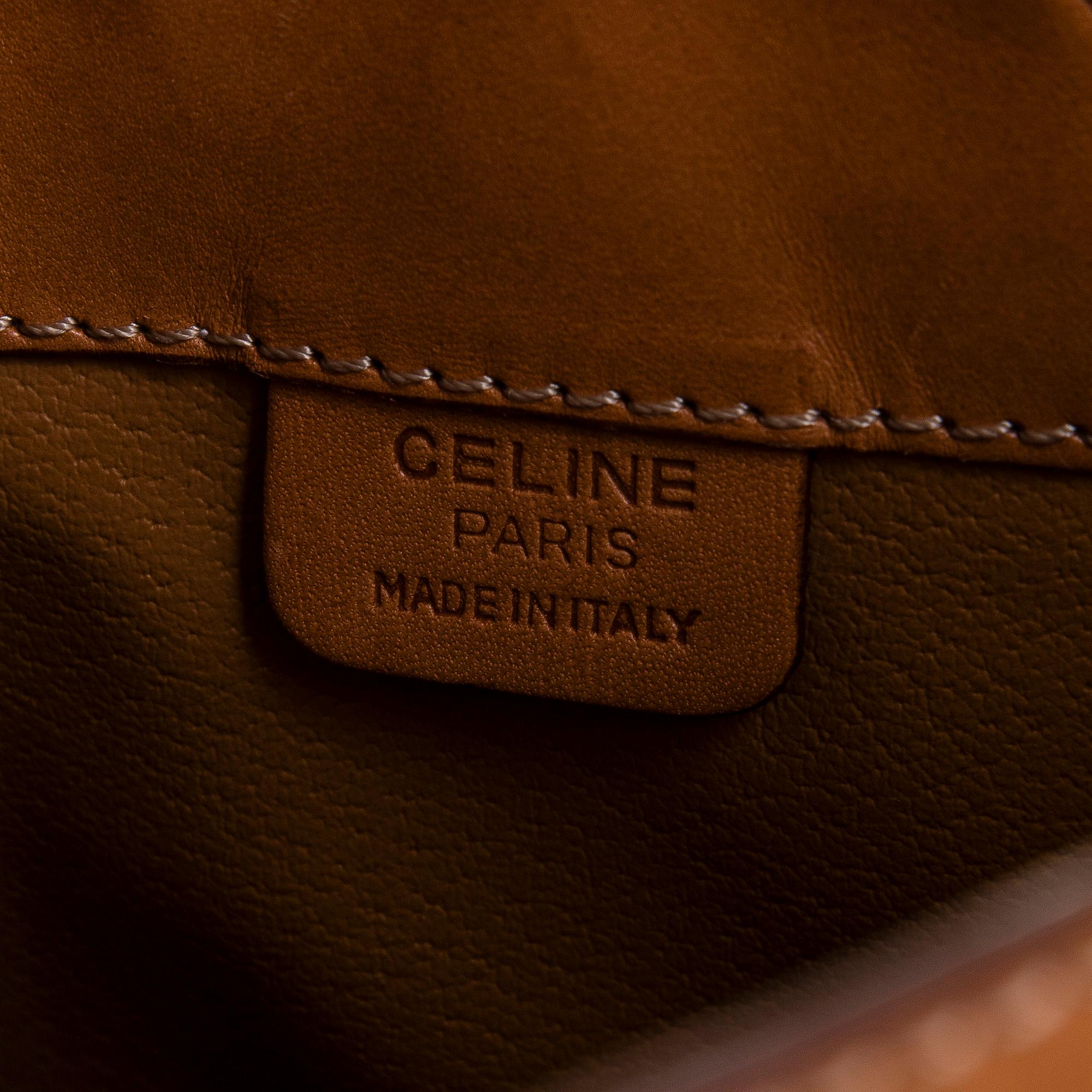 Céline, väska, "Macadam Bucket Bag".