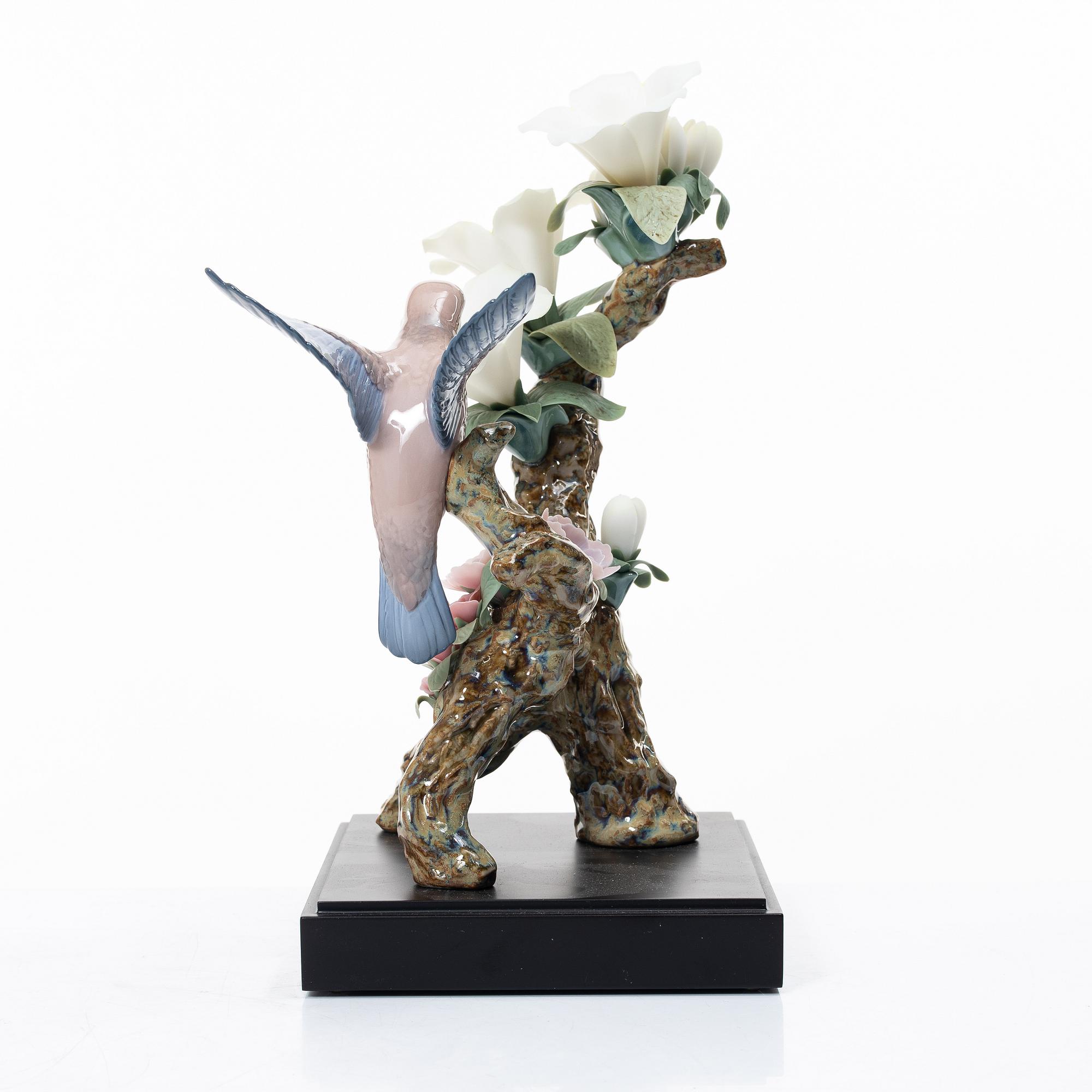 Lladró, figurine, "Hummingbird", Spain.